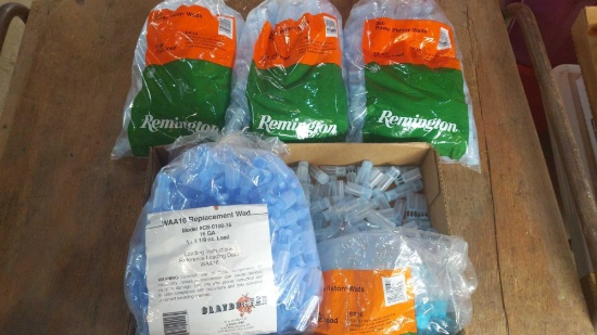 750 Remington 16 Ga 1-1/8oz SP16 Power Piston Wads & Claybuster WAA16 Included