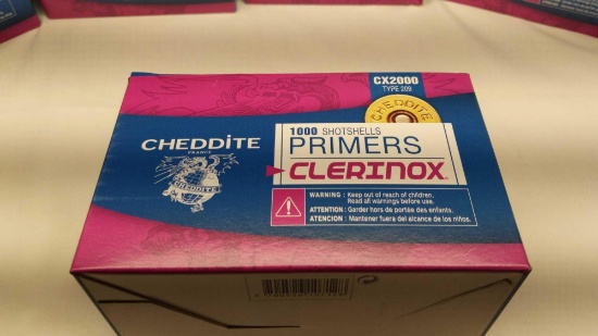 Cheddite 1000 CX2000 - 209 Shotshell Primers - Clerinox