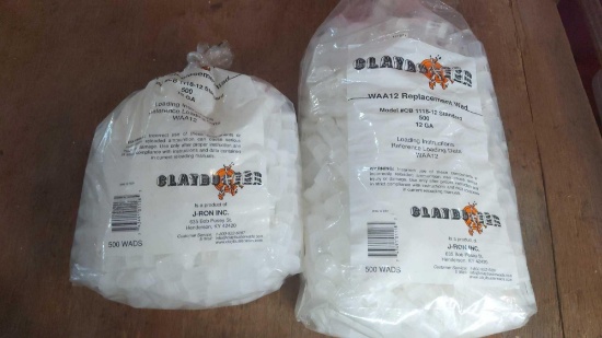 700+/- Claybuster WAA12 CB1118-12 Standard Replacement Wads