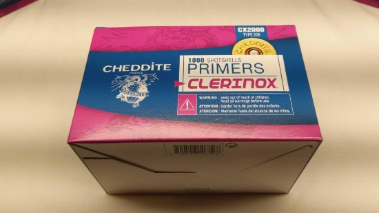 Cheddite 1000 CX2000 - 209 Shotshell Primers - Clerinox