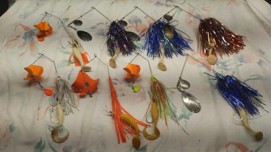 Muskie Shriver's & Spinner Lures