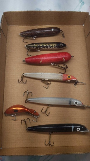 Muskie Lure Lot - Super Spook, Storm, Heddon & Cisco Kid
