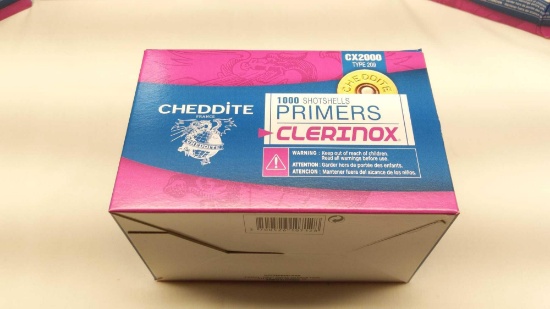 Cheddite 1000 CX2000 - 209 Shotshell Primers - Clerinox
