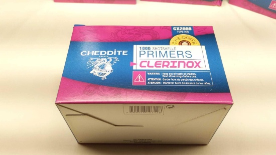 Cheddite 1000 CX2000 - 209 Shotshell Primers - Clerinox