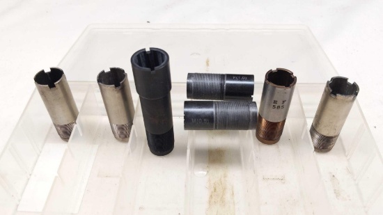 20 Ga Choke Tube Lot - 3 Marked (M,F & EF 585) w/Case