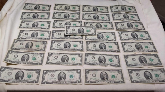 29 - 1976 Two Dollar Bills