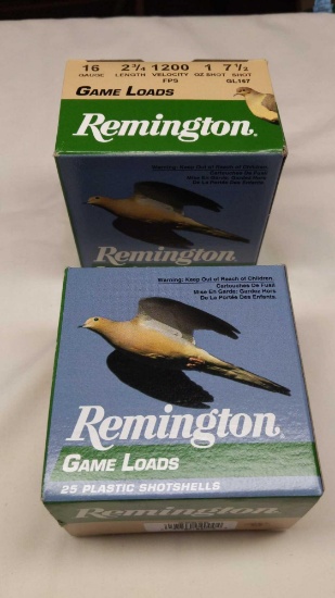 Remington 16 Ga 2-3/4" 1oz 7-1/2 Shot Game Loads
