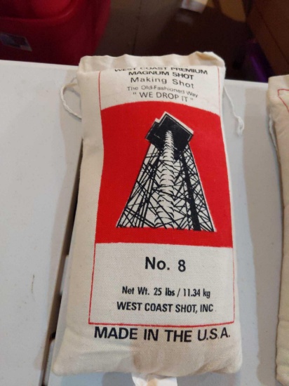 WC Premium Magnum Shot No. 8 - 25lbs