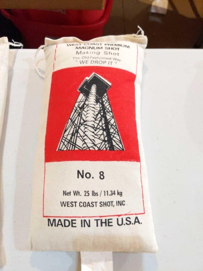 WC Premium Magnum Shot No. 8 - 25lbs