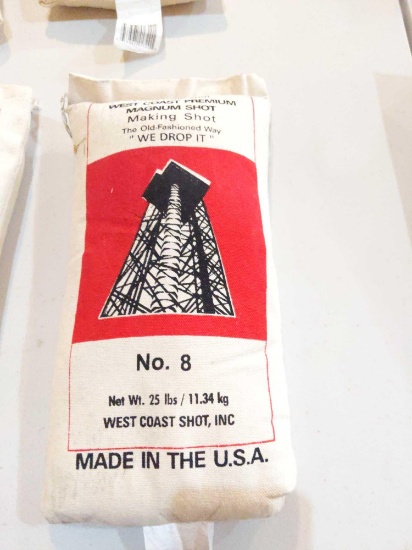 WC Premium Magnum Shot No. 8 - 25lbs