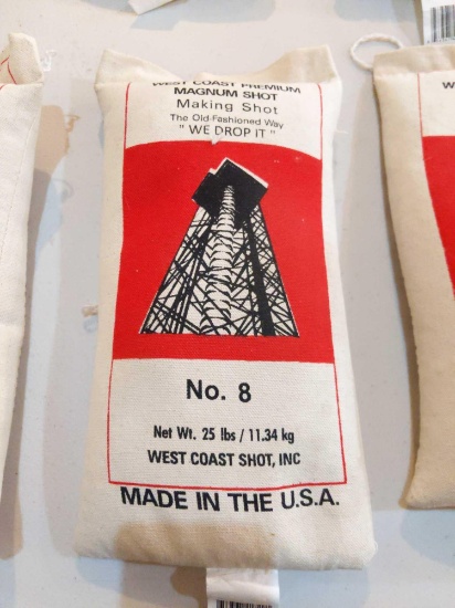WC Premium Magnum Shot No. 8 - 25lbs