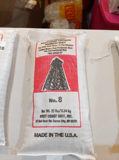WC Premium Magnum Shot No. 8 - 25lbs