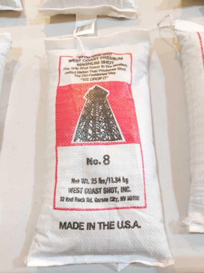 WC Premium Magnum Shot No. 8 - 25lbs