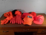 Hunting Hat and Gloves