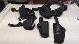 Hand Gun Holster Lot (Uncle Mike's 5 & 16, Bianchi & Unmarked)