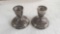 Sterling Weighted Candle Sticks 3