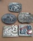 Farmfest 1986,87,88,89&90. Commemorative Belt Buckle Lot