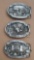 Clay County Fair - Spencer, IA 1987-1989 Commemorative Belt Buckle Lot