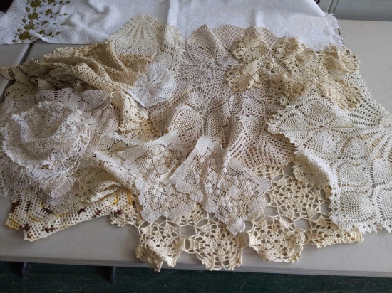 Variety of Doilies