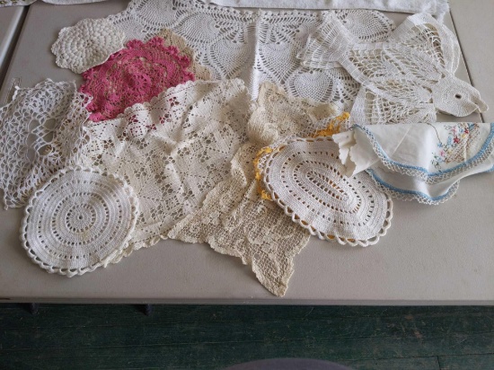 Variety of Doilies