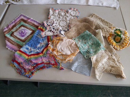 Variety of Doilies