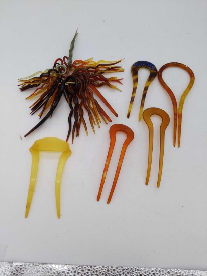 Vintage Hair Stick Lot