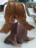 Riding pants w/boots - Very Old!
