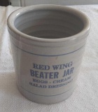 Hormel Dairy Brand Red Wing Beater Jar 5-1/2