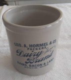 Hormel Dairy Brand 25 Gal. Red Wing Mini Crock 4.5