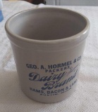 Hormel Dairy Brand 25 Gal. Red Wing Mini Crock 4.5