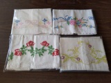 Embroidery pillowcase