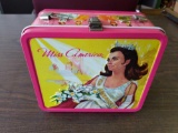 Miss America Lunch box Miss handle