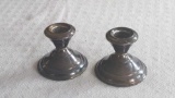 Lord Silver Sterling Weighted Candle Sticks 2