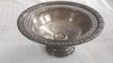Royal Rose Sterling Weighted Lace Dish 3.25