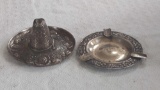 Mexican Sterling Silver Sombrero & Ashtray