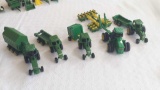 John Deere 1/24 Tractors & Implements (3 Marked Ertl)