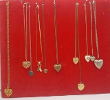 Lot of costume necklaces