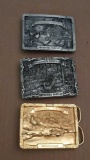 Pheasants Forever 1985-87 Commemorative Belt Buckle Lot - 3