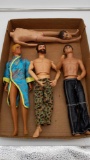 Kens & GI Joe Flocked missing foot