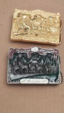 Clydesdales 50th Anniversary 1933 Budweiser 1983 Belt Buckle Lot