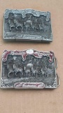 Clydesdales 50th Anniversary 1933 Budweiser 1983 Belt Buckle Lot