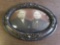 Bubble glass oval picture frame Mr. & Mrs. 25x19