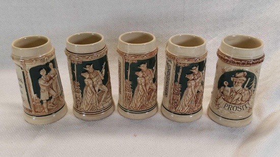 5 - 5.5" German Steins