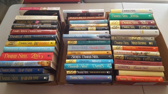 Danielle Steel book lot