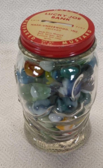 Marbles in Lucky Joe Bank
