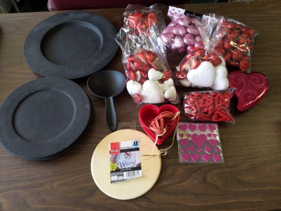 Heart decorations lot