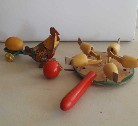 Toy chickens