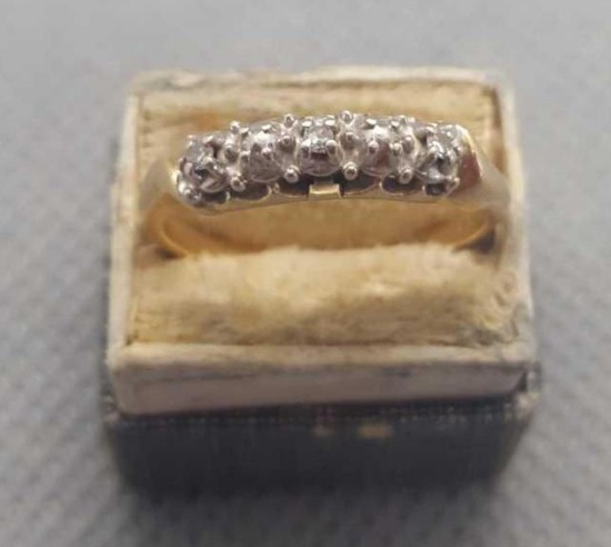 14k diamond ring