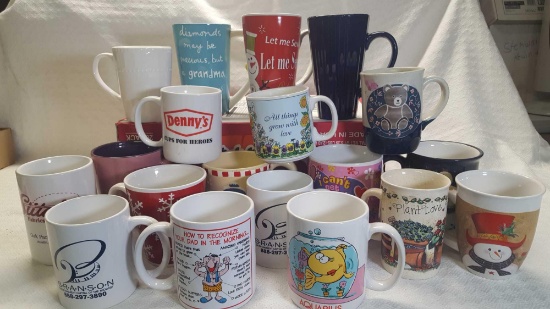 Coffee cup lot