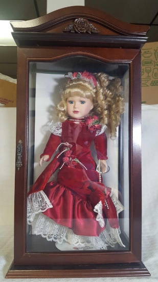 Camellia garden porcelain doll 1999